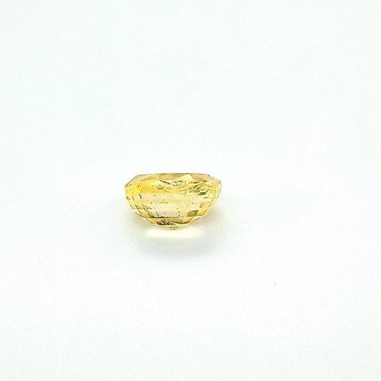 Yellow Sapphire (Pukhraj) 6.5 Ct Certified Yellow Sapphire (Pukhraj) 6.5 Ct Certified
